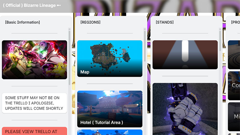 bizarre-lineage-trello