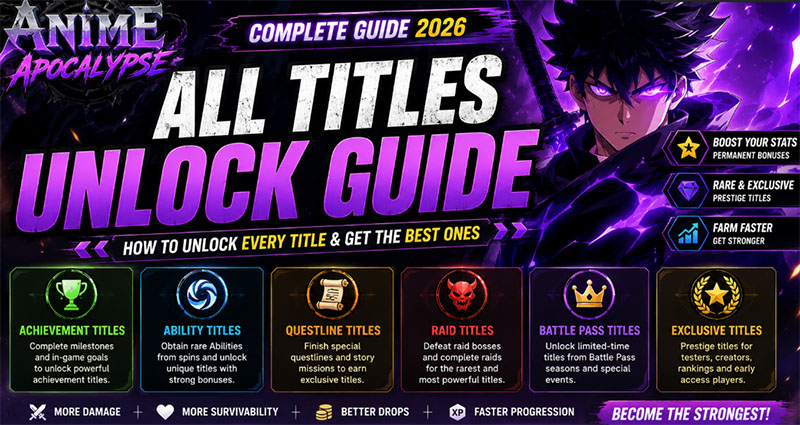 How to Unlock Every Title